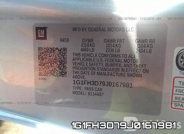 1G1FH3D79J0167981 фото 10