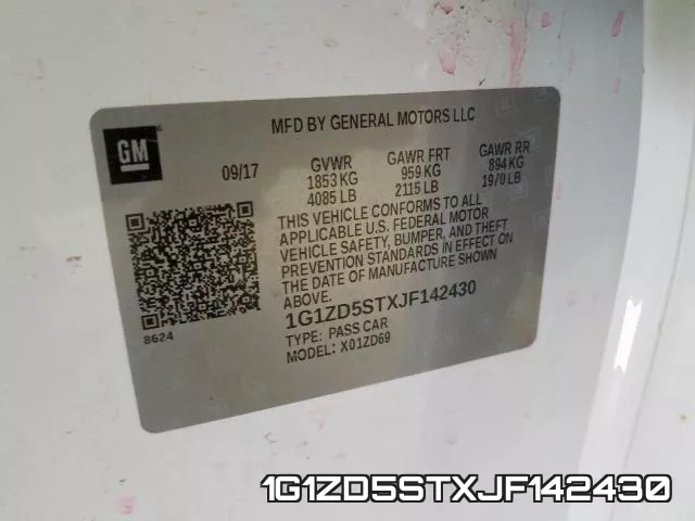 1G1ZD5STXJF142430 фото 2