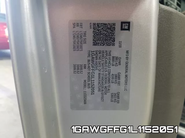 1GAWGFFG1L1152051 фото 2
