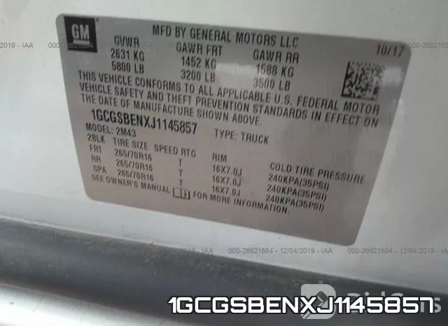 1GCGSBENXJ1145857 фото 10