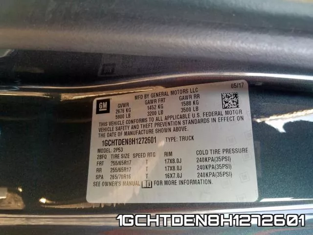 1GCHTDEN8H1272601 фото 2