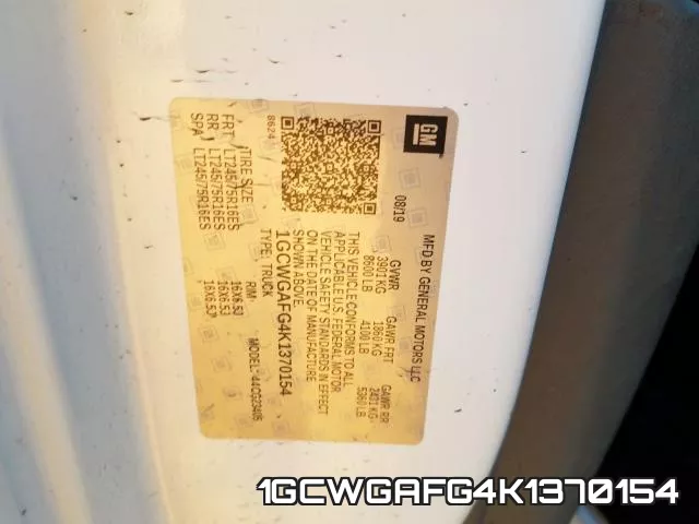 1GCWGAFG4K1370154 фото 2