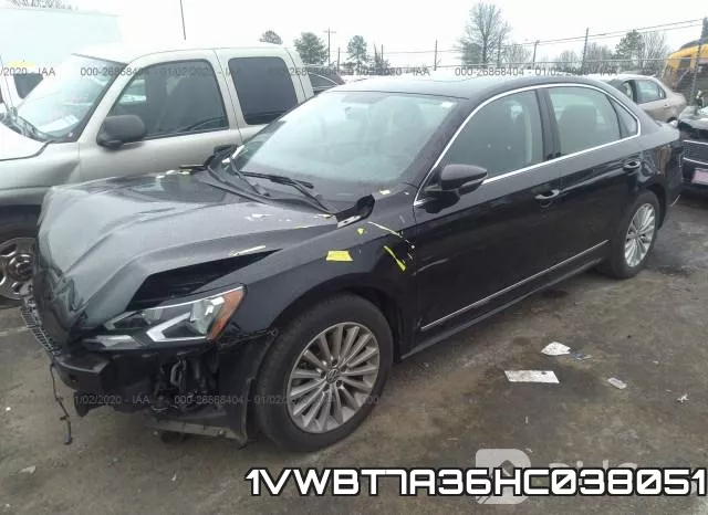 1VWBT7A36HC038051 фото 3