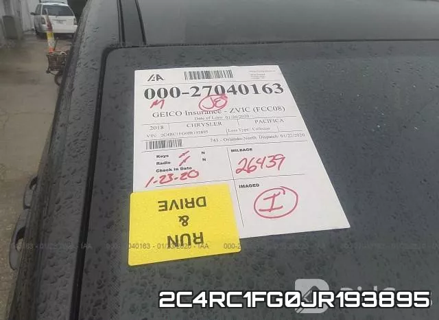 2C4RC1FG0JR193895 фото 10