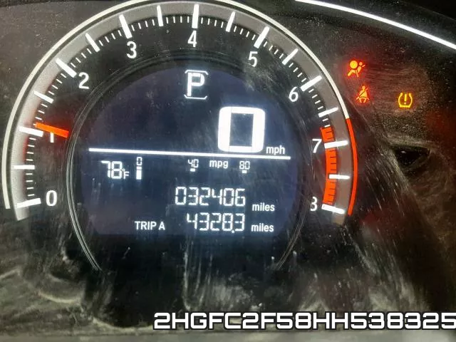 2HGFC2F58HH538325 фото 9