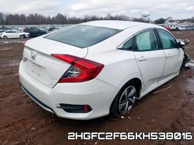 2HGFC2F66KH538016 фото 5