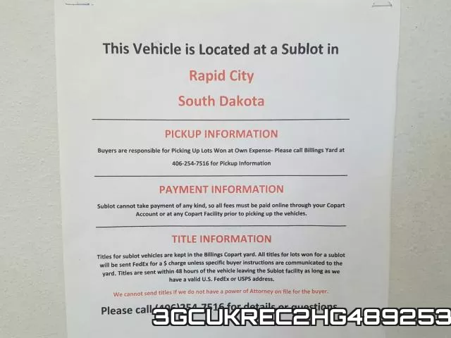 3GCUKREC2HG489253 фото 10