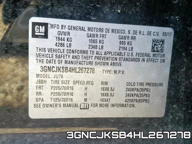 3GNCJKSB4HL267278 фото 2