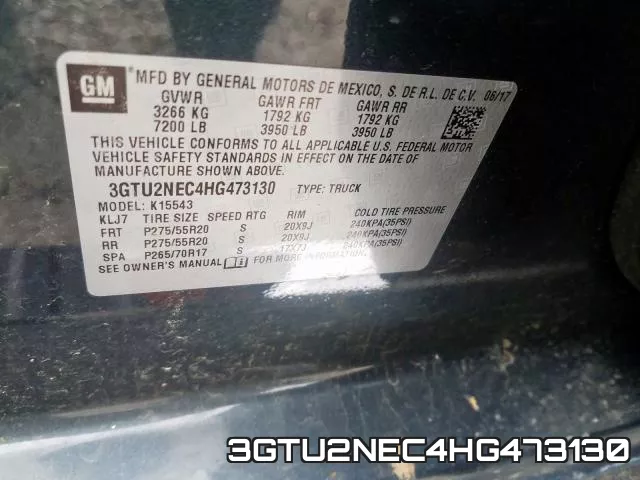 3GTU2NEC4HG473130 фото 2