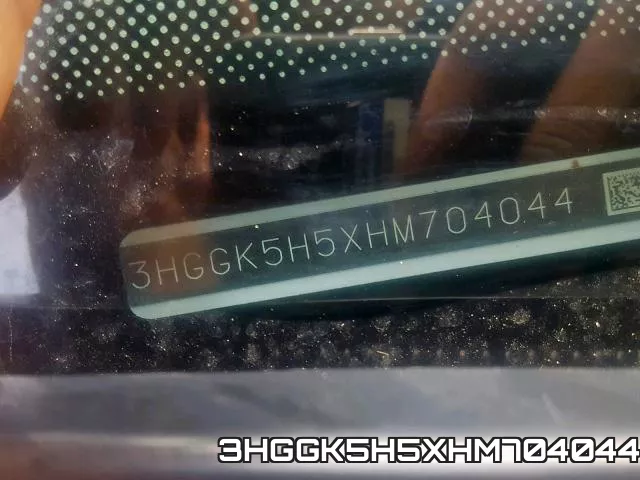 3HGGK5H5XHM704044 фото 2