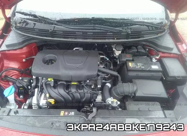 3KPA24AB8KE179243 фото 2