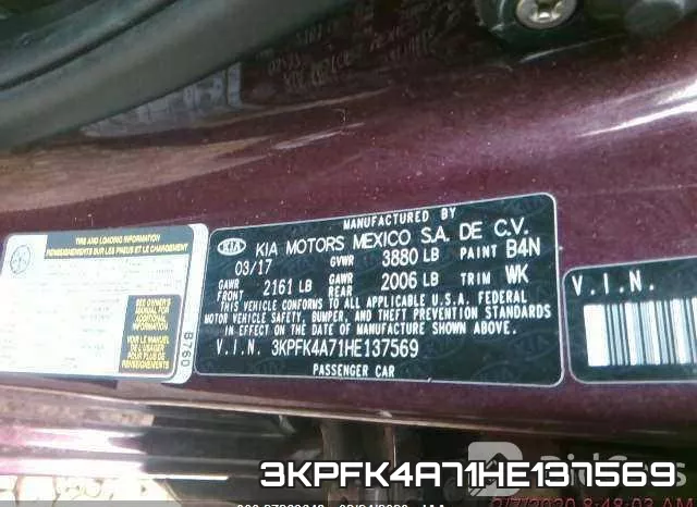 3KPFK4A71HE137569 фото 10