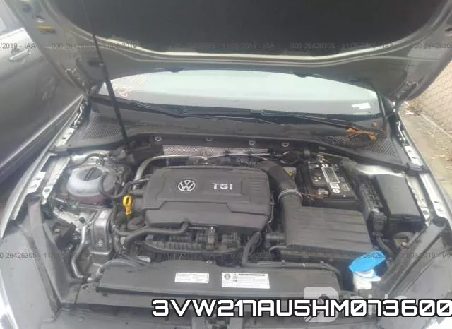 3VW217AU5HM073600 фото 2