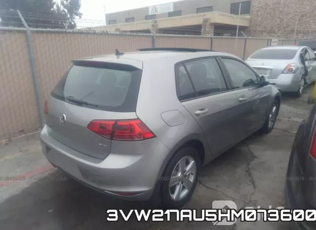3VW217AU5HM073600 фото 5