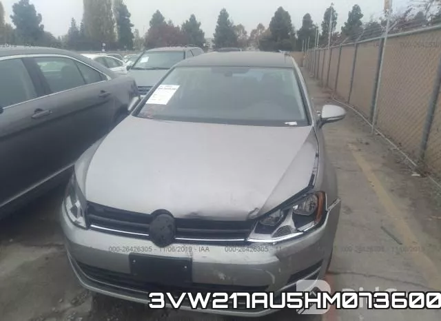 3VW217AU5HM073600 фото 7