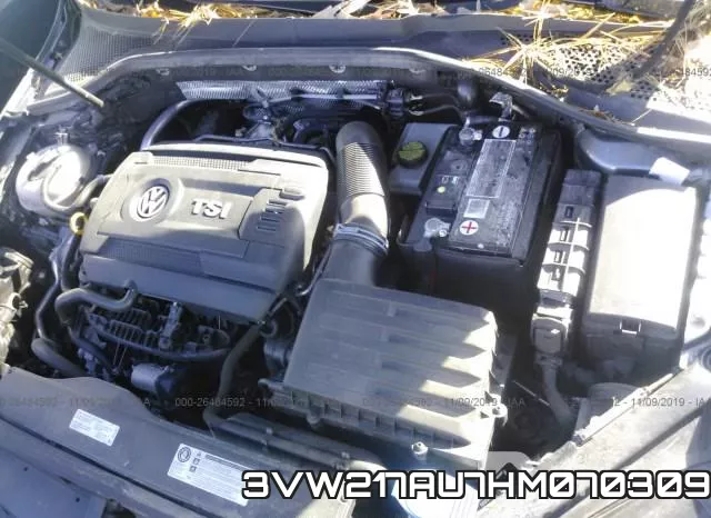 3VW217AU7HM070309 фото 2