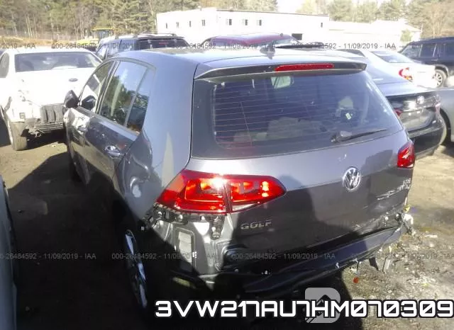 3VW217AU7HM070309 фото 4