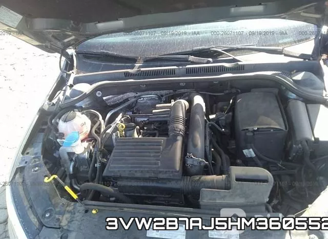 3VW2B7AJ5HM360552 фото 2