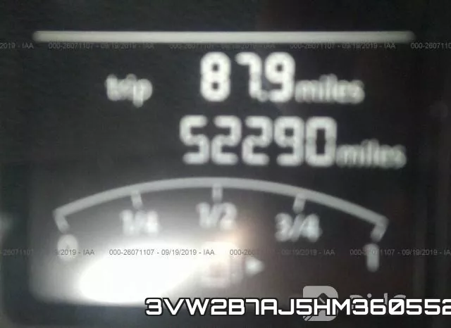 3VW2B7AJ5HM360552 фото 8