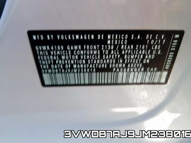 3VWDB7AJ9JM238016 фото 2