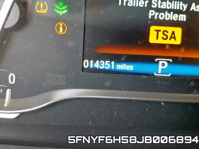 5FNYF6H58JB006894 фото 9