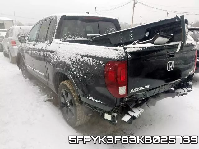 5FPYK3F83KB025739 фото 4