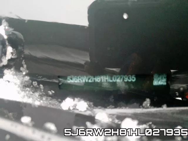 5J6RW2H81HL027935 фото 2