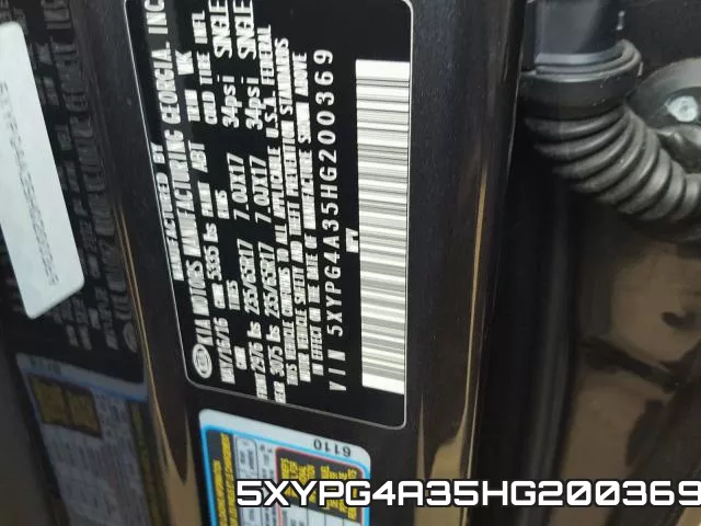 5XYPG4A35HG200369 фото 2