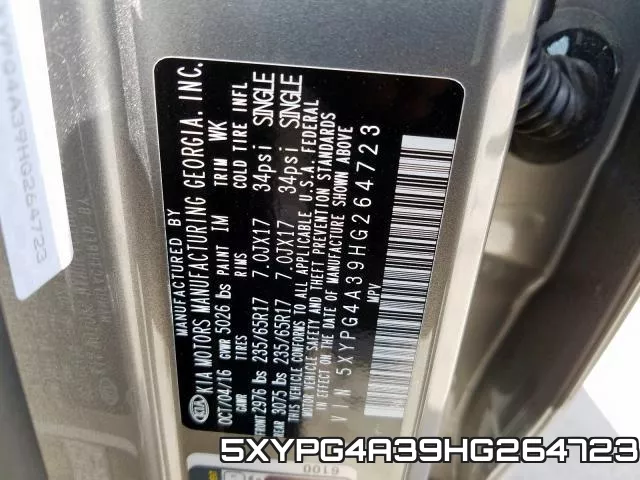 5XYPG4A39HG264723 фото 2