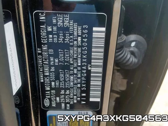 5XYPG4A3XKG504563 фото 2
