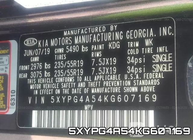 5XYPG4A54KG607169 фото 10