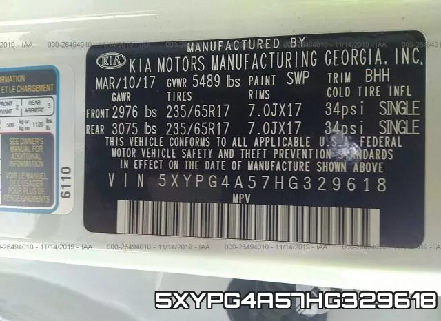 5XYPG4A57HG329618 фото 10