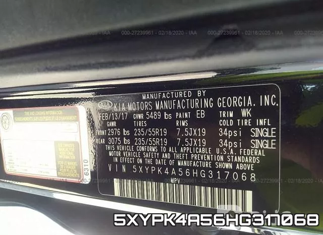 5XYPK4A56HG317068 фото 10