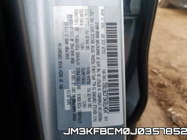 JM3KFBCM0J0357852 фото 2