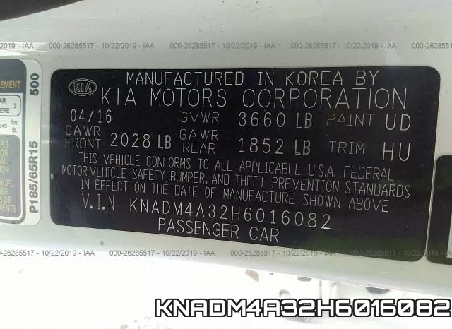 KNADM4A32H6016082 фото 10