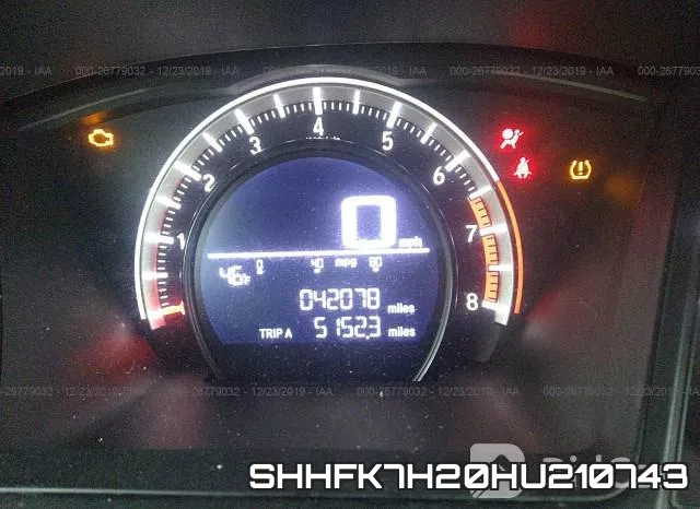 SHHFK7H20HU210743 фото 8