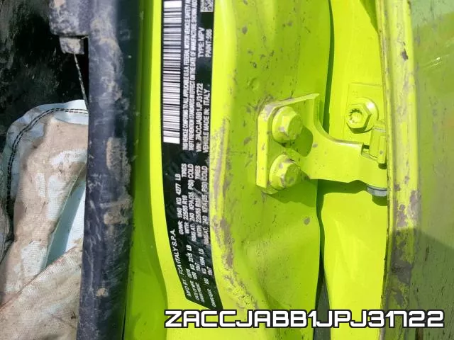 ZACCJABB1JPJ31722 фото 2