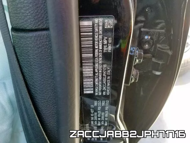 ZACCJABB2JPH71716 фото 2
