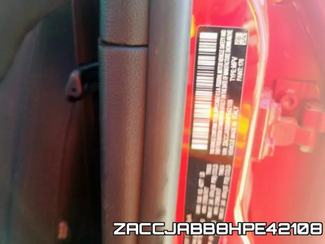 ZACCJABB8HPE42108 фото 2