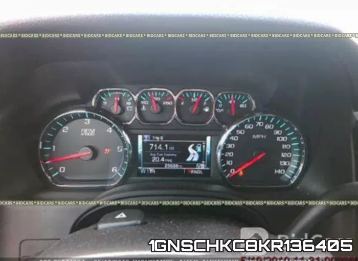 1GNSCHKC8KR136405 фото 8