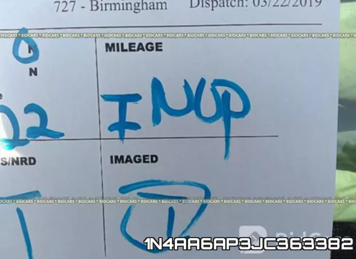 1N4AA6AP3JC363382 фото 8