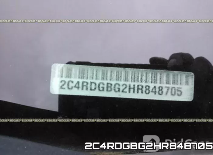2C4RDGBG2HR848705 фото 10