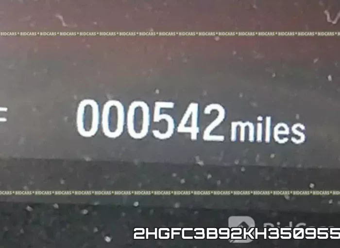 2HGFC3B92KH350955 фото 8