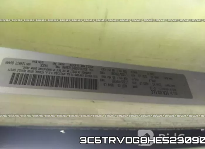 3C6TRVDG8HE523090 фото 10