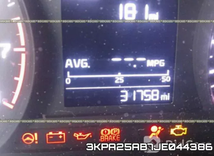 3KPA25AB7JE044386 фото 8