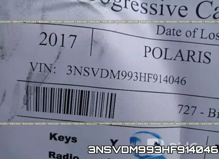 3NSVDM993HF914046 фото 2