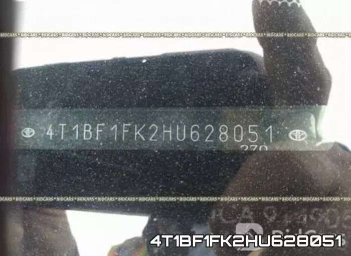 4T1BF1FK2HU628051 фото 10