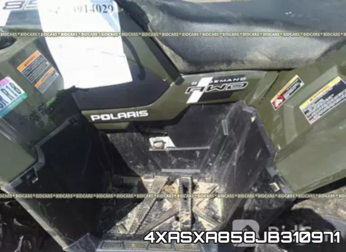 4XASXA858JB310971 фото 10