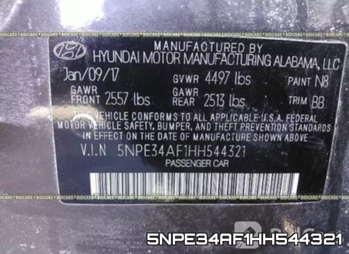 5NPE34AF1HH544321 фото 10