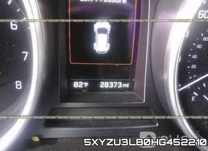 5XYZU3LB0HG452210 фото 8